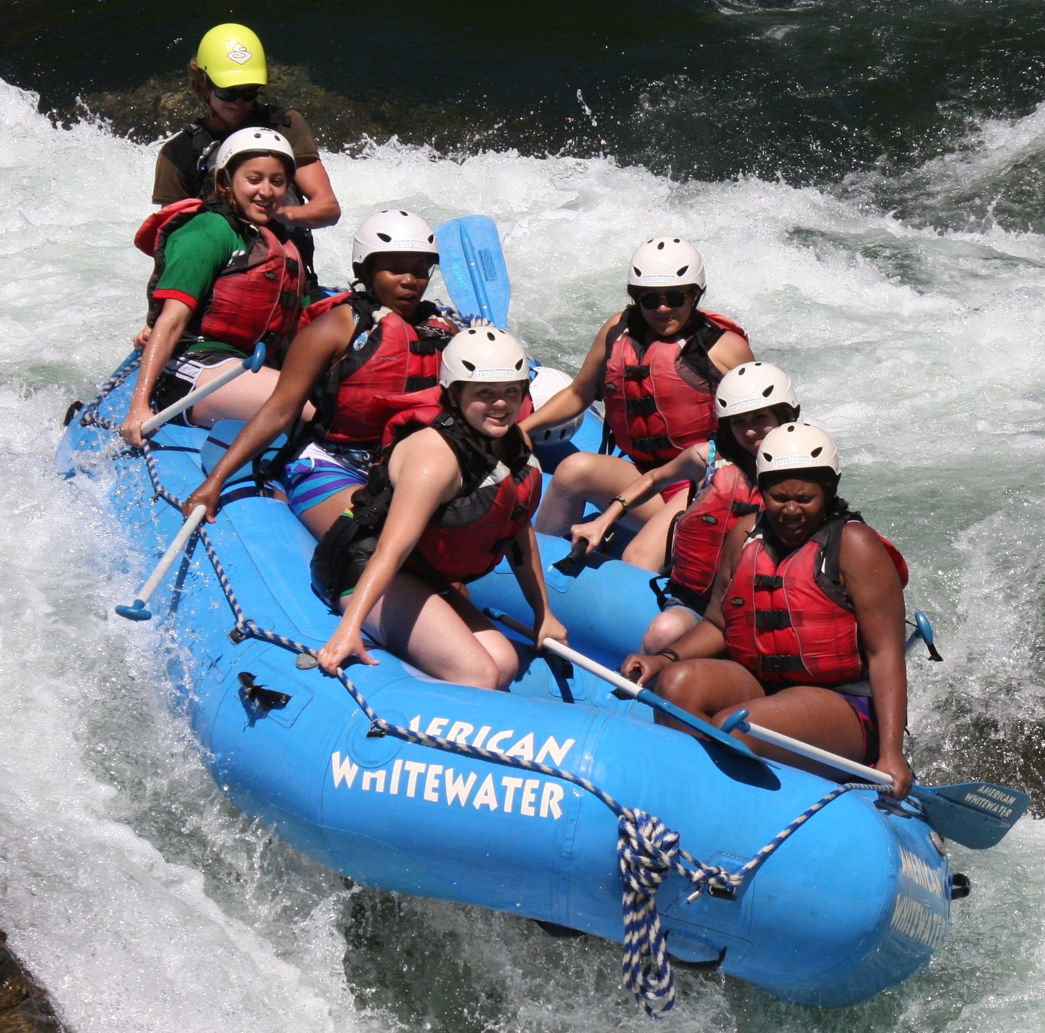 bachelorette rafting party